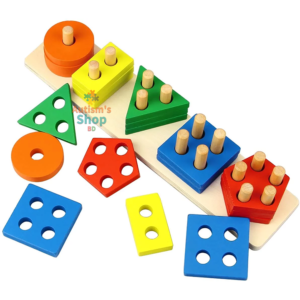 Wooden Four Shape Tray