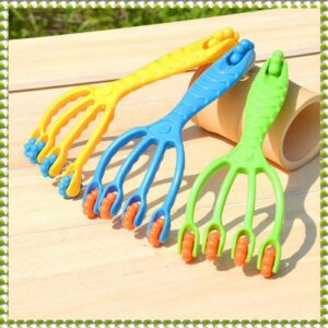 5 Wheel Sensory Massager for Autism  | 5-Claw Head & Body Roller Massager | Manual Scalp Massage Claw for Stress Relief | Tactile & Sensory Therapy Tool for Kids, Autism & ADHD