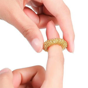 Massage rings for fingers | Finger Ring Massager  | Finger Massage Ring Toys Fidget Spring Ring Health Care Body Massager Relax Hand Massage Finger Massage Hand Stree |