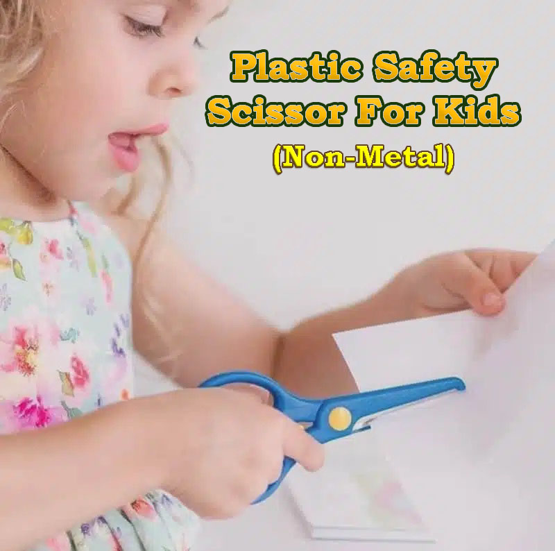 Child-Safe Plastic Scissors for Kids | Training Scissors for Fine Motor Skills & Creative Arts | Safe & Ergonomic Design for General & Special Needs Children