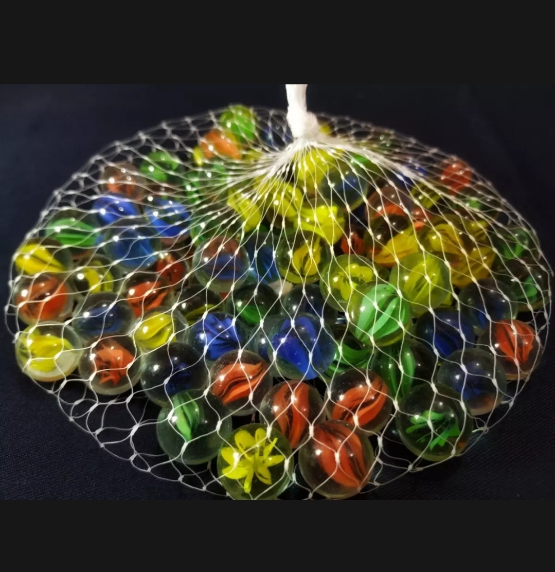 100 Pcs Colorful Marble Box | Educational Sensory Toy for Kids | Enhances Focus, Creativity & Fine Motor Skills | Safe, Durable & Perfect Gift for All Occasions