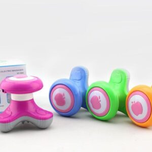 Apple Mini Electric Massager XY-999 | Handheld Portable Vibrating Body Massager | Vibration & Tactile Sensory Therapy Tool for Kids, Autism & ADHD