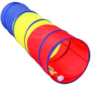 Cloth Tunnel Toys Round Shape Multiple Color