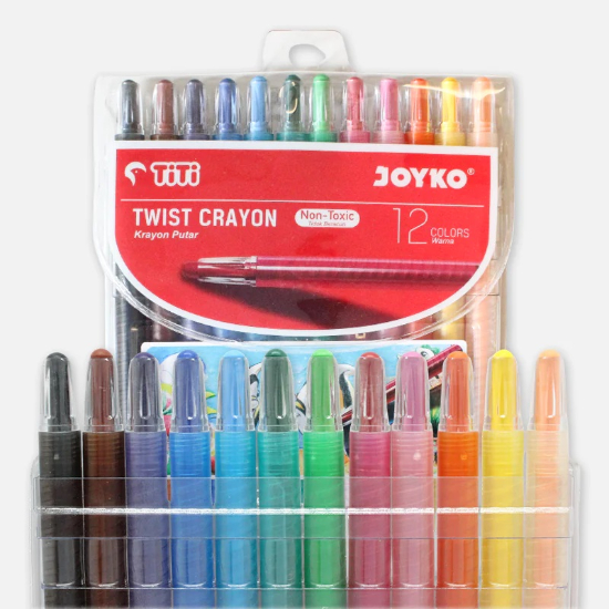 Titi Stackable Twistable Crayons Set | Non-Toxic Creative Art Tool for Kids | Perfect for Sensory Development, Fine Motor Skills & Color Learning for General & Special Needs Children