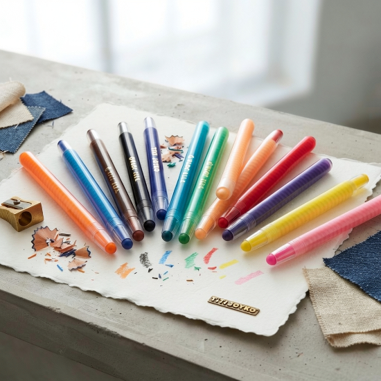 Titi Stackable Twistable Crayons Set | Non-Toxic Creative Art Tool for Kids | Perfect for Sensory Development, Fine Motor Skills & Color Learning for General & Special Needs Children