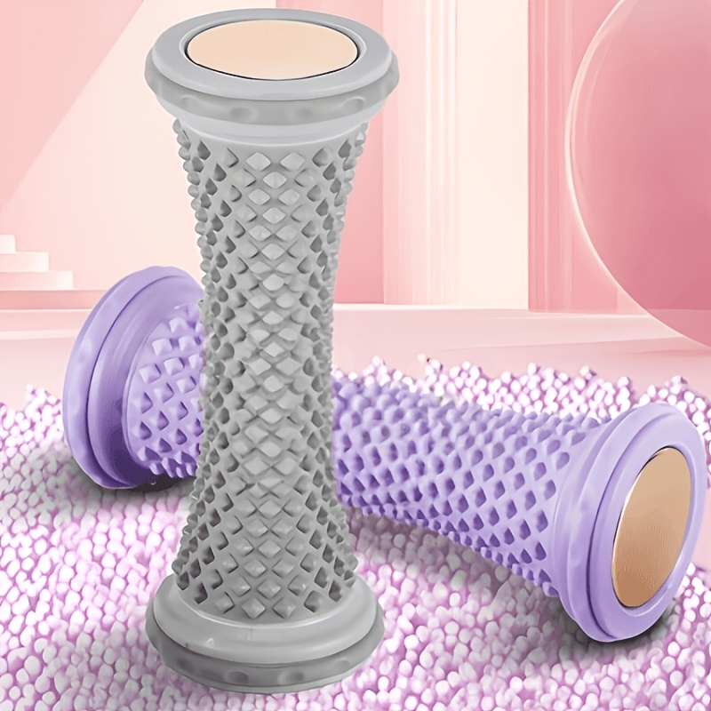 Handheld Silicone Roller Body Massager | Deep Tissue Muscle Relief & Sensory Tool | Ergonomic Pain Relief & Blood Circulation Massager
